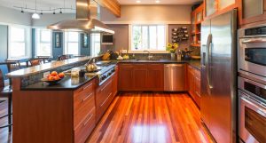 Hardwood flooring refinishing and cabinet refinishing